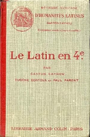 Bild des Verkufers fr LE LATIN EN 4e zum Verkauf von Le-Livre