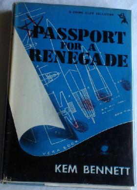 Imagen del vendedor de Passport for a Renegade a la venta por Canford Book Corral