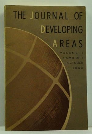 The Journal of Developing Areas, Volume I, Number I (1), October 1966