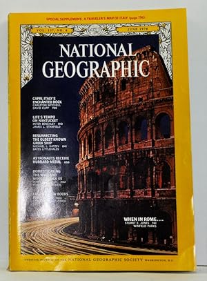 Imagen del vendedor de The National Geographic Magazine, Volume 137 (CXXXVII), No. 6 (June 1970). With Special Supplement: A Traveler's Map of Italy a la venta por Cat's Cradle Books