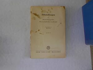 Image du vendeur pour Abhandlungen der Braunschweigischen Wissenschaftlichen Gesellschaft, Bd. 3. mis en vente par Antiquariat Bookfarm