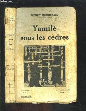 Image du vendeur pour YAMILE SOUS LES CEDRES mis en vente par Le-Livre