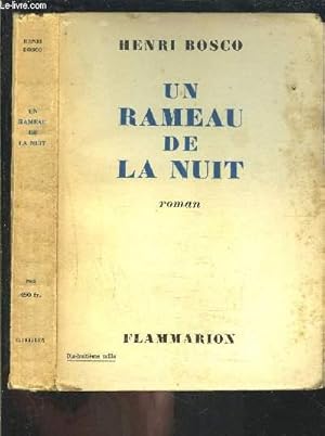 Image du vendeur pour UN RAMEAU DE LA NUIT mis en vente par Le-Livre