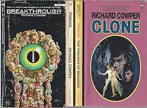 Seller image for RICHARD COWPER" NOVELS: Breakthrough / Phoenix / The Twilight of Briareus / Clone for sale by John McCormick