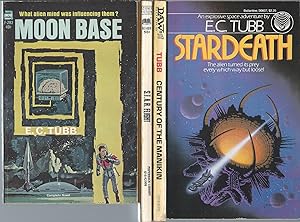 Seller image for "E.C. TUBB" NOVELS: Moon Base / S.T.A.R. Base / Century of the Manikin / Stardeath (aka Kontinuum Des Todes) for sale by John McCormick