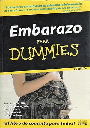 Seller image for Embarazo Para Dummies for sale by Federico Burki