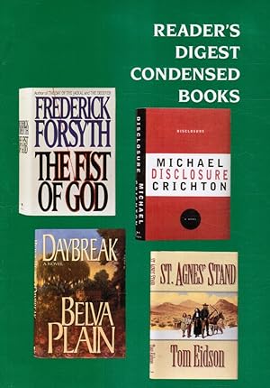 Immagine del venditore per Reader's Digest Condensed Books: Daybreak, Disclosure, St Andres Stand, the Fist of God venduto da Bookshop Baltimore