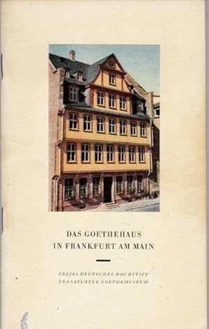 Das Goethehaus in Frankfurt am Main.
