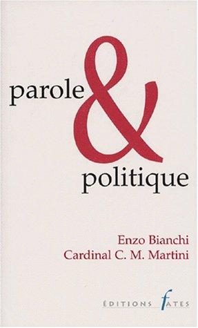 Seller image for Parole et politique for sale by crealivres