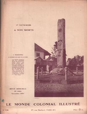Le monde colonial illustré n° 135 / a fianarantsoa : le monument aux morts de la guerre