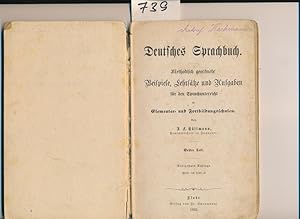 Deutsches Sprachbuch - Elementar- und Fortbildungsschulen - Erster Teil
