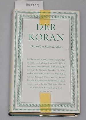 Immagine del venditore per Der Koran - Das heilige Buch des Islam venduto da Buchhandlung Lutz Heimhalt