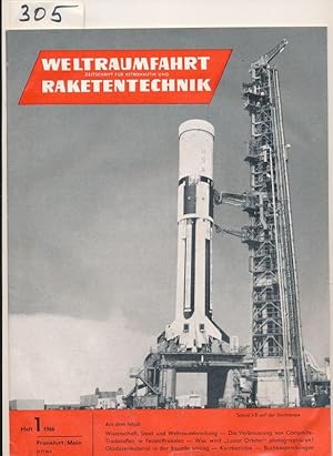 Weltraumfahrt Astronautik und Raketentechnik Heft 1 1966