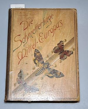 Die Schmetterlinge Mittel-Europas Mitteleuropas - Darstellung und Beschreibung - 30 farbige Tafeln