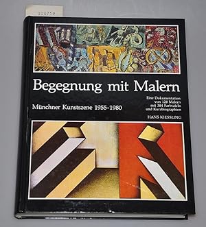 Bild des Verkufers fr Begegnung mit Malern - Mnchner Kunstszene 1955-1980 zum Verkauf von Buchhandlung Lutz Heimhalt
