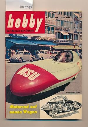 Hobby Nr. 10 Oktober 1956 - Das Magazin der Technik