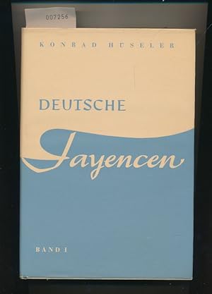 Deutsche Fayencen Bd. 1