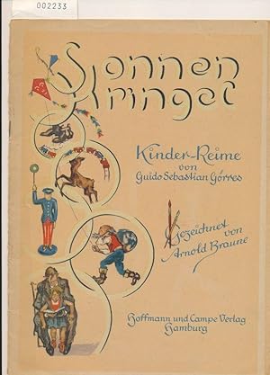 Sonnen Kringel Sonnenkringel - Kinder-Reime Kinderreime - Gezeichtnet von Arnold Braune