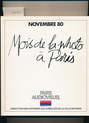 Novembre 80 - Mois de la photo a Paris - Paris audiovisuel