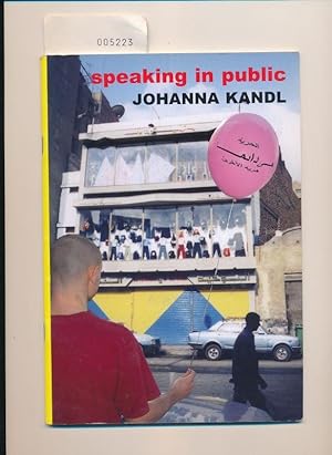 Imagen del vendedor de Speaking in public a la venta por Buchhandlung Lutz Heimhalt
