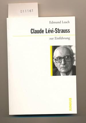 Imagen del vendedor de Claude Levi-Strauss zur Einfhrung a la venta por Buchhandlung Lutz Heimhalt