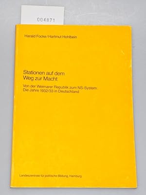 Sattionen auf dem Weg zur Macht - Von der Weimarer Republik zum NS-System