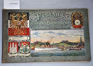Festzug des 16. Deutschen Bundesschießens zu Hamburg am 11. Juli 1909