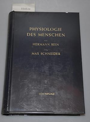 Bild des Verkufers fr Physiologie des Menschen zum Verkauf von Buchhandlung Lutz Heimhalt