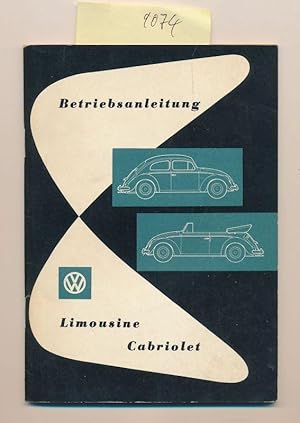 Image du vendeur pour VW Kfer Limousine + Cabriolet - Volkswagen mis en vente par Buchhandlung Lutz Heimhalt