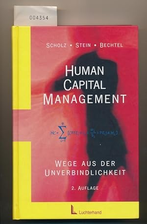 Bild des Verkufers fr Human Capital Management - Wege aus der Unverbindlichkeit 2.Auflage zum Verkauf von Buchhandlung Lutz Heimhalt
