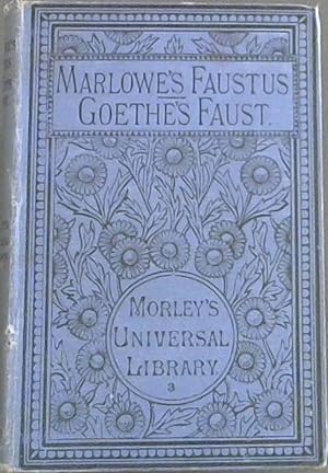 Bild des Verkufers fr Marlowe's Faustus ; Goethe's Faust zum Verkauf von Chapter 1