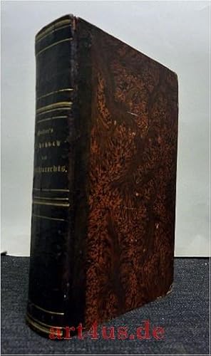 Bild des Verkufers fr Lehrbuch des Kirchenrechts aller christlichen Confessionen. zum Verkauf von art4us - Antiquariat