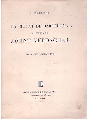 Seller image for LA CIUTAT DE BARCELONA. for sale by Llibres de Companyia
