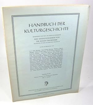 Seller image for Handbuch der Kulturgeschichte. Lfg. 85/86 + Lfg. 96-100: Hermann Trimborn: Alte Hochkulturen Sdamerikas, Heft 1/2 + H. 3-7 (Schlu). (2 Bde.). for sale by Brbel Hoffmann