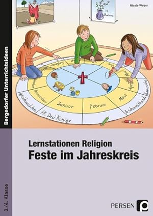 Bild des Verkufers fr Lernstationen Religion: Feste im Jahreskreis zum Verkauf von BuchWeltWeit Ludwig Meier e.K.