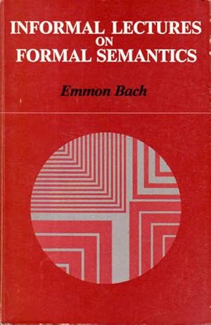 Imagen del vendedor de Informal Lectures on Formal Semantics a la venta por Goulds Book Arcade, Sydney