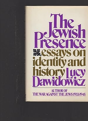 Bild des Verkufers fr The Jewish presence: Essays on identity and history zum Verkauf von North American Rarities