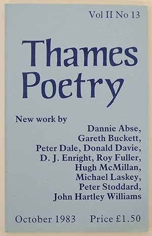 Thames Poetry Vol II No. 13 October 1983