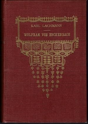Wolfram von Eschenbach. Fünfte Ausgabe.