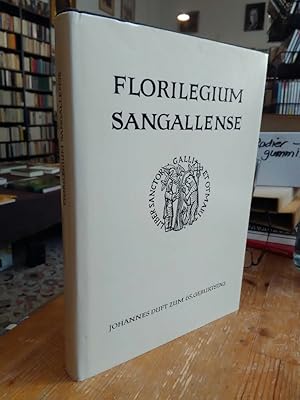 Seller image for Florilegium Sangalense. Festschrift fr Johannes Duft zum 65. Geburtstag. for sale by Antiquariat Thomas Nonnenmacher