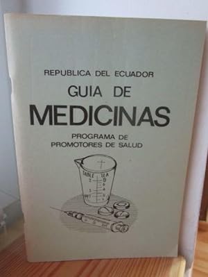 Guia de Medicinas. Programa de Promotores de Salud.