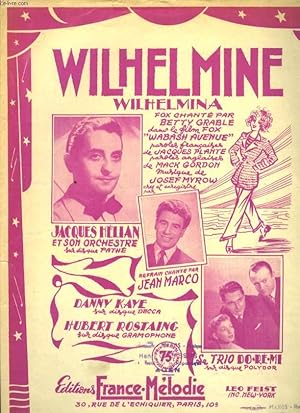 Seller image for WILHELMINE for sale by Le-Livre