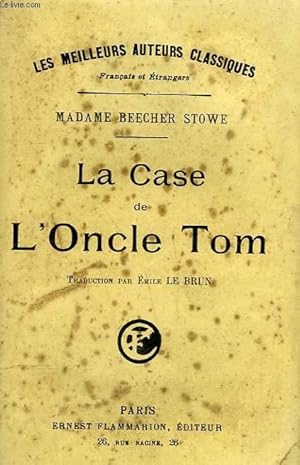 Seller image for LA CASE DE L'ONCLE TOM. for sale by Le-Livre