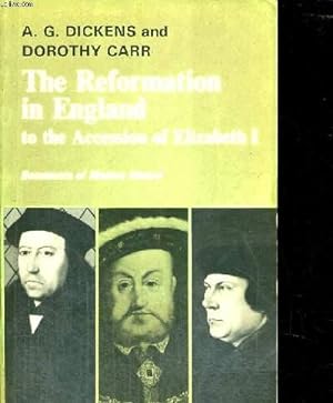 Seller image for THE REFORMATION IN ENGLAND for sale by Le-Livre