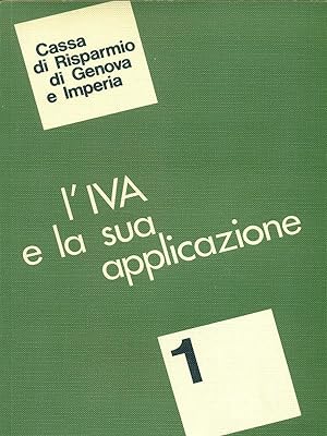 Seller image for L'Iva e la sua applicazione 1 for sale by Librodifaccia