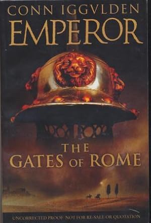 Imagen del vendedor de THE GATES OF ROME - uncorrected proof copy a la venta por Fantastic Literature Limited