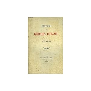 Image du vendeur pour OEUVRES DE GEORGES DUHAMEL - TOME II - CIVILISATION mis en vente par SARL Pages et brocante