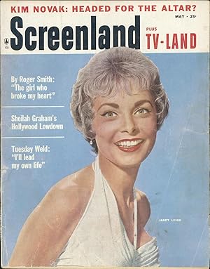 Image du vendeur pour Screenland Plus TV-Land: Vol. 61, No. 6 (May 1960): Janet Leigh, Kim Novak, Roger Smith, Tuesday Weld, Tony Curts, Carolyn Jones, Troy Donahue, Connie Francis, Raymond Burr, Sandra Dee, Bobby Darin, Gale Storm, James Darren, Evy Norlund, Ricky Nelson . mis en vente par Katsumi-san Co.