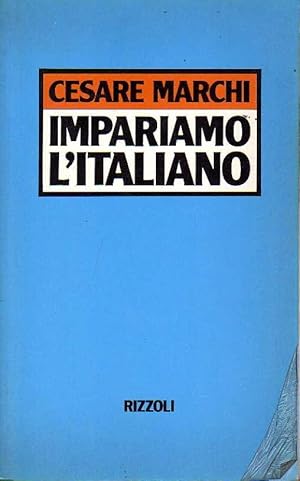 Imagen del vendedor de IMPARIAMO L'ITALIANO a la venta por Laboratorio del libro