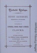 Illustrated Catalogue of Cathedral, Church, Turret & Musical Clocks